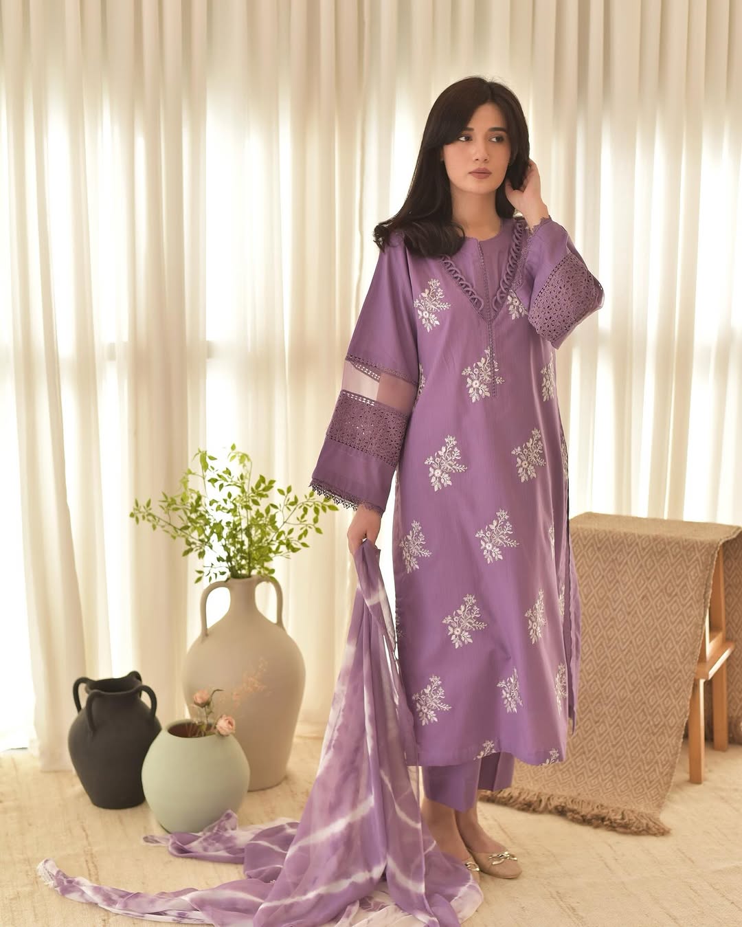 PURPLE HORIYA 3PC